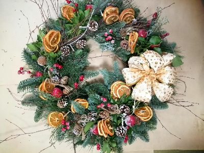 Deluxe Christmas wreath