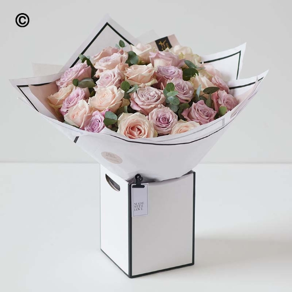 Beautifully Simple Luxury Pink Rose Bouquet